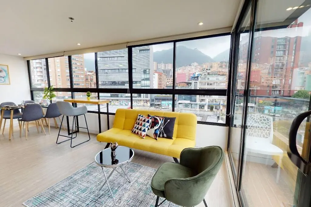 Апартаменты 511 Serenity Heights Loft Богота